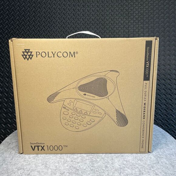 Polycom SoundStation VTX 1000 Conference Phone NEW Open‎ Box - Picture 1 of 4
